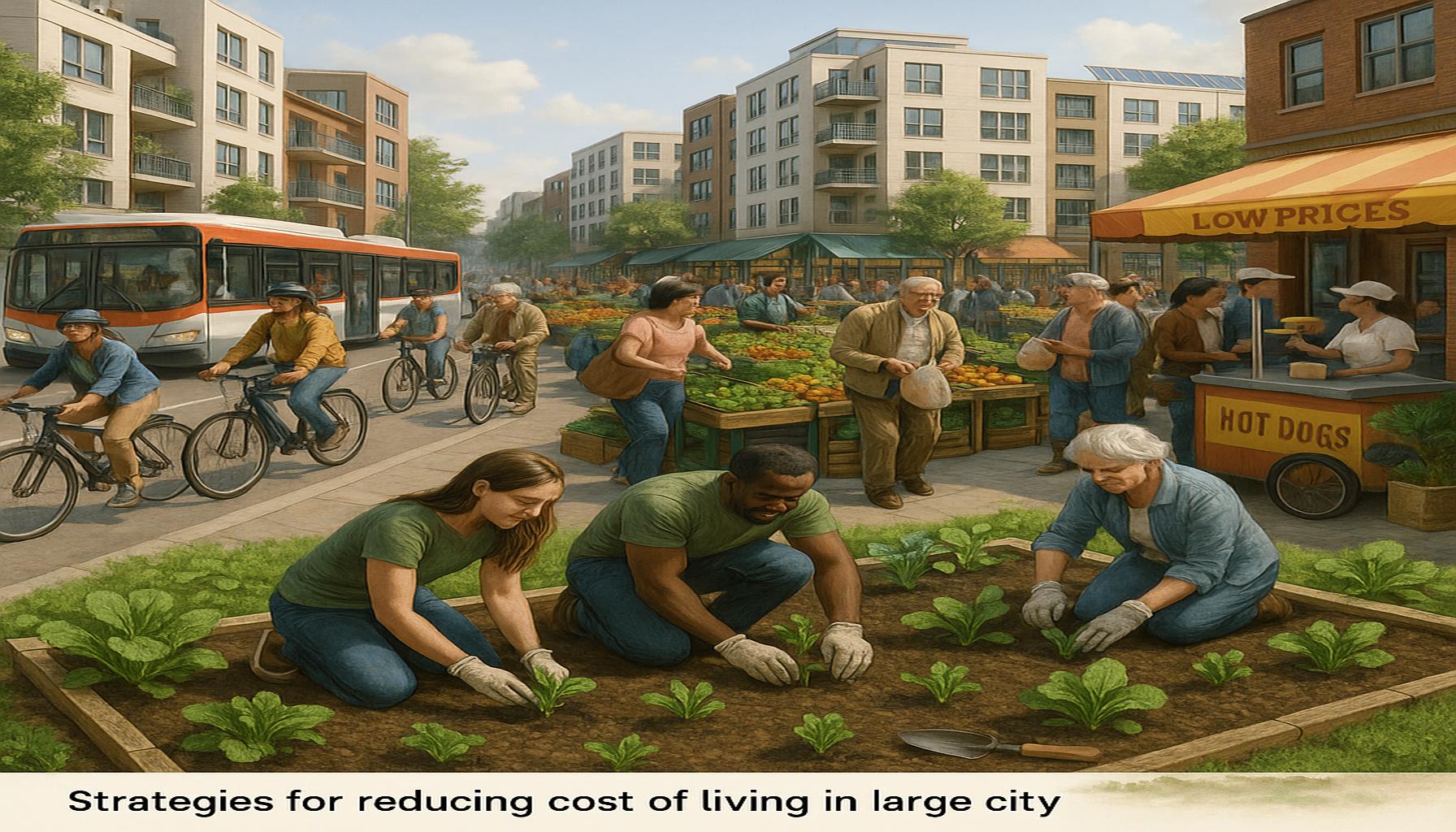 Economical Strategies to Reduce the Cost of Living in Big Cities